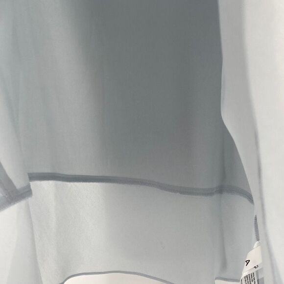 Eileen Fisher Silk Charmeuse Stretch Sleeveless Asymmetric Tunic Top Grey XS - Picture 10 of 14